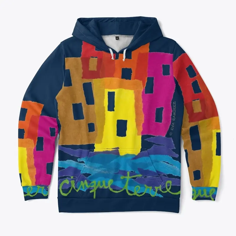 Cinqueterre All-Over Print Unisex Hoodie