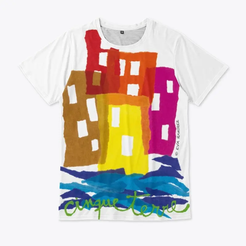 Cinqueterre All-Over Print Unisex Tee